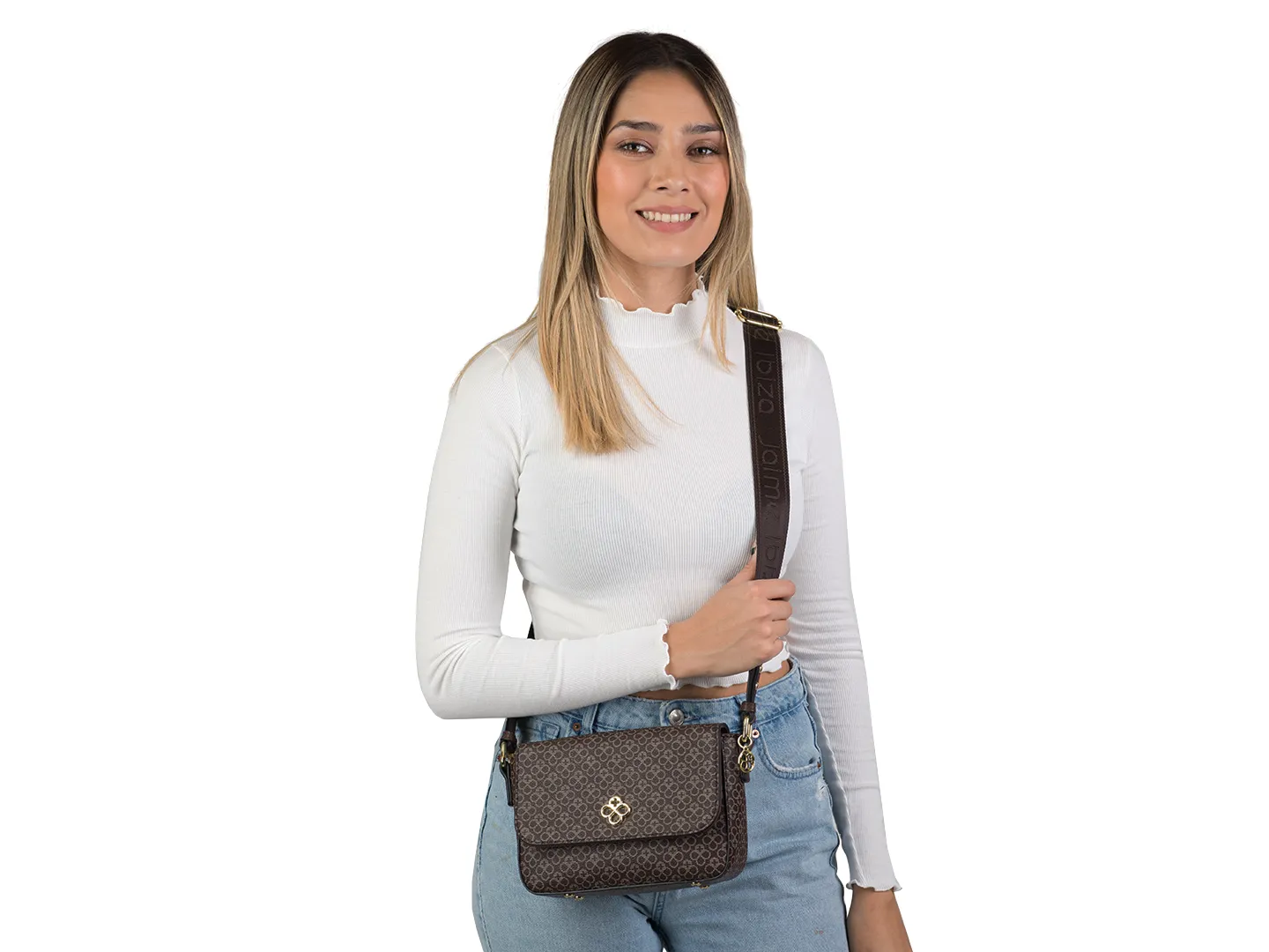 Bolso Chico Jaime Ibiza Raices Color Chocolate