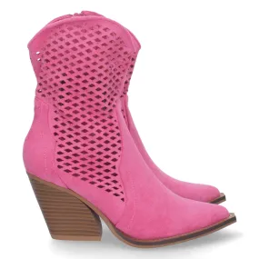 Botín Carril - Fucsia