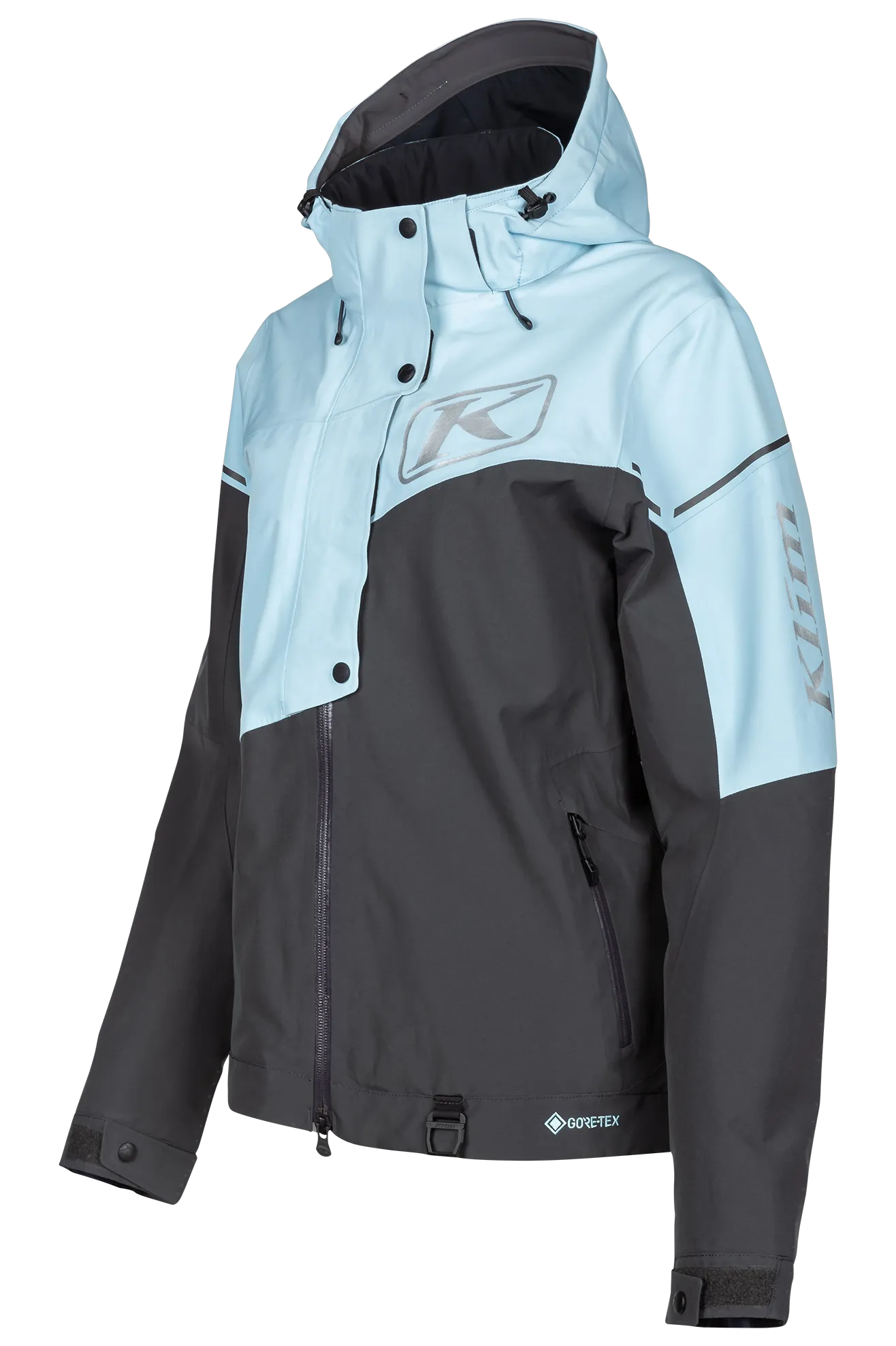 Chaqueta Mujer Klim Alpine Asfalto-Azul Cristal 