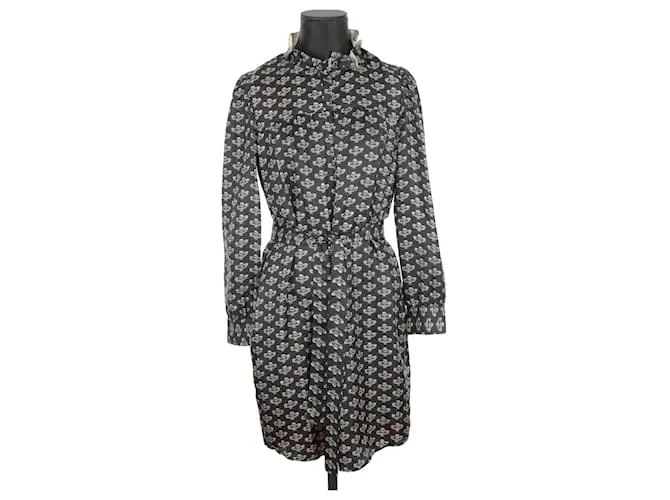 Isabel Marant Vestido de seda Negro 