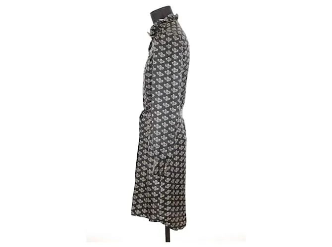 Isabel Marant Vestido de seda Negro 
