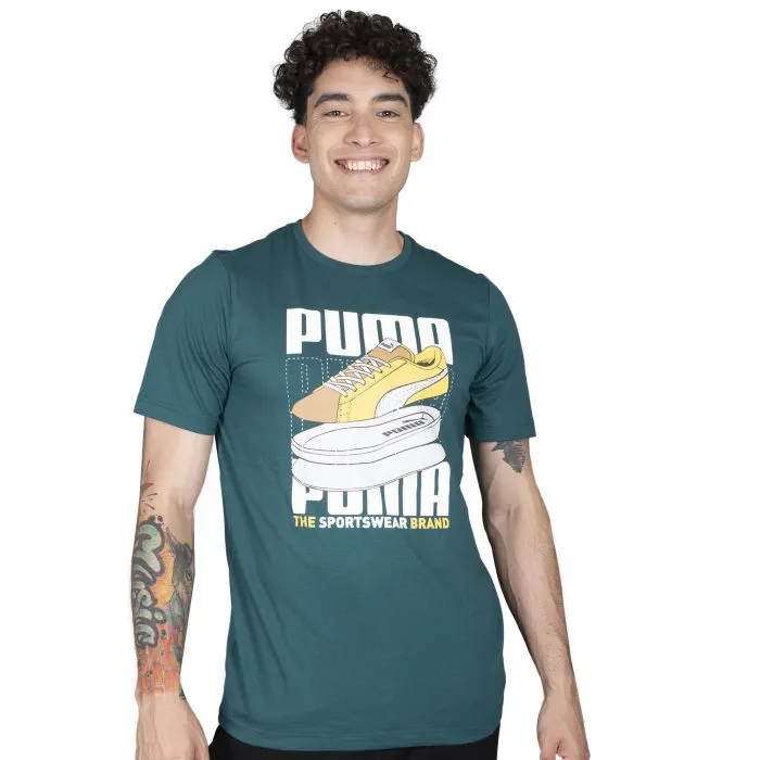 Remera Puma Graphics Sneaker Sportstyle