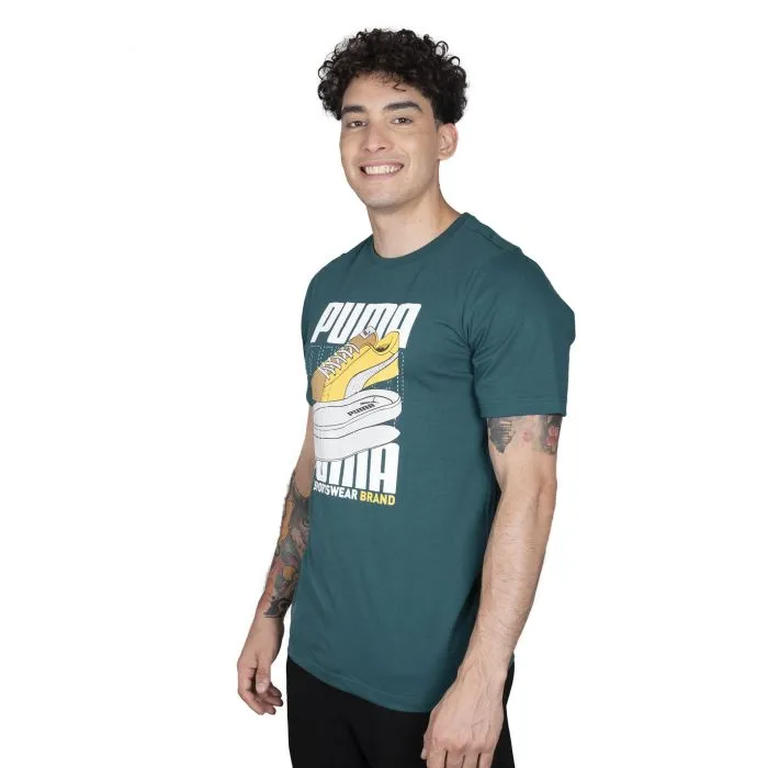 Remera Puma Graphics Sneaker Sportstyle